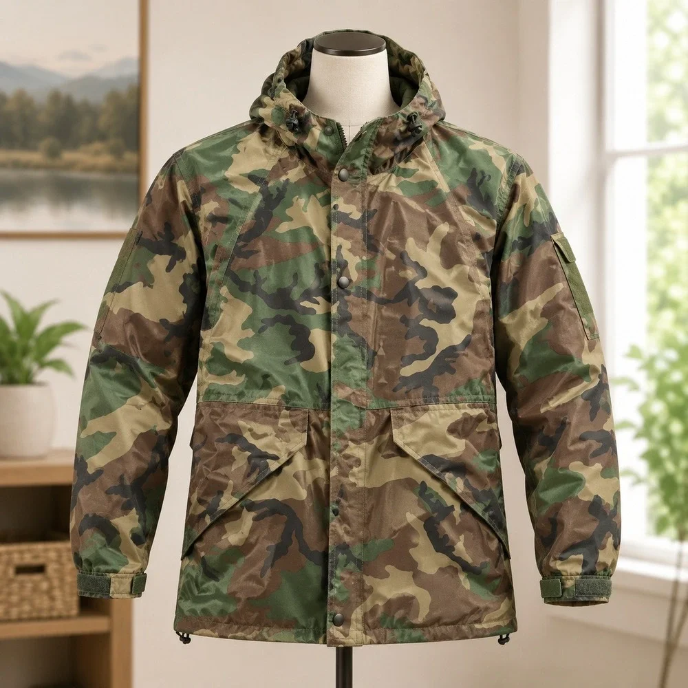 Tennessee Apparel Corp Cold Weather Parka Mens Medium Regular Camo ECWCS Gen 1